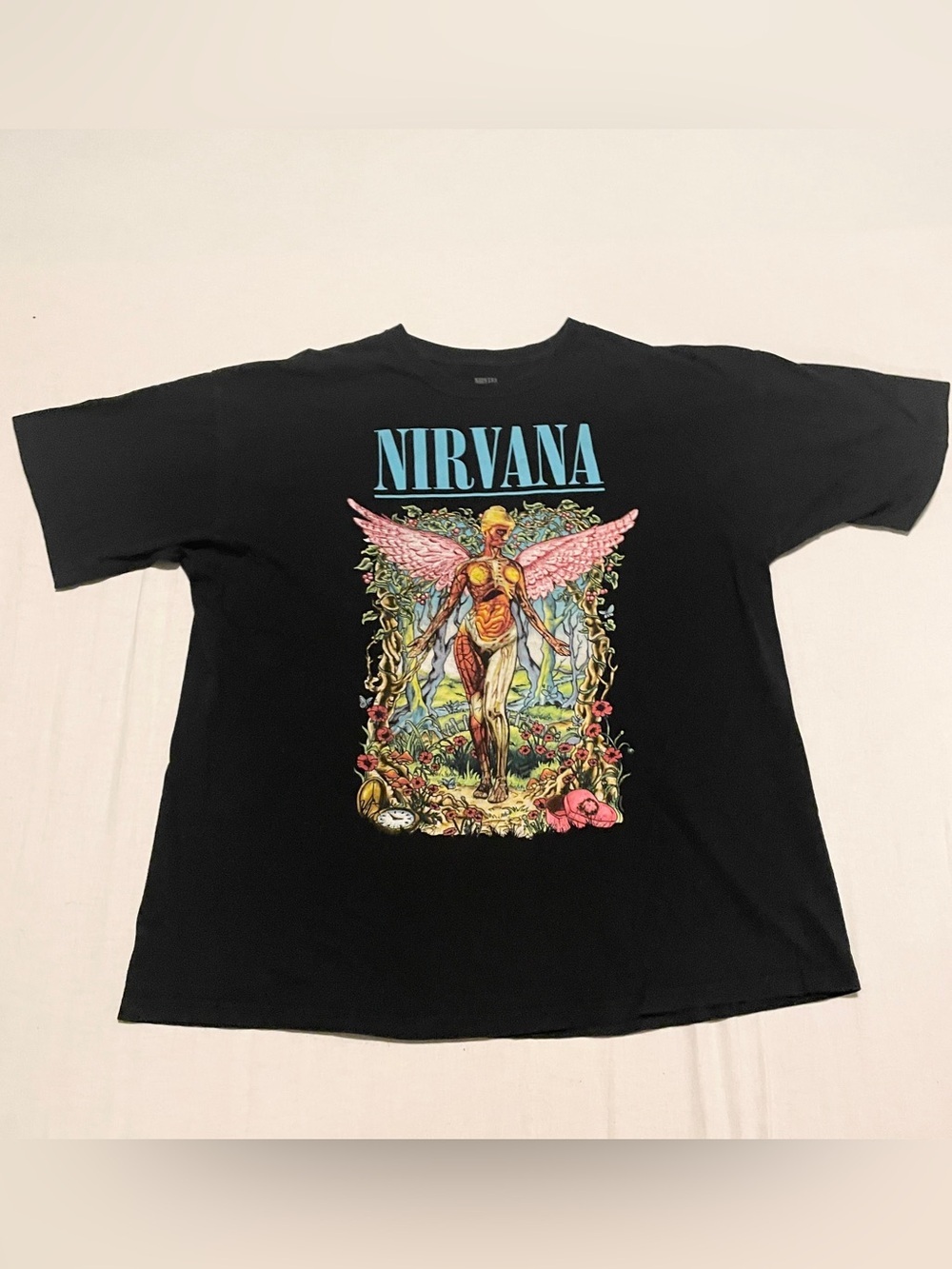 Nirvana In Utero Angel Graphic Tee Spencer’s Exclusive 2XL
